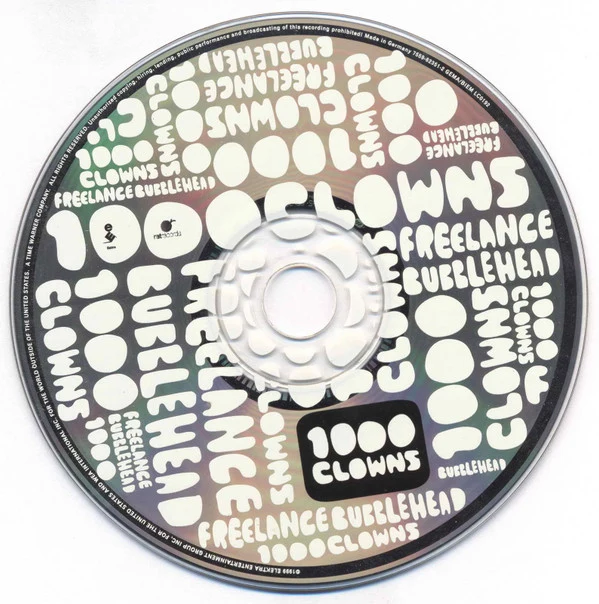 1000 Clowns - Freelance Bubblehead (CD, Album) - Image 3
