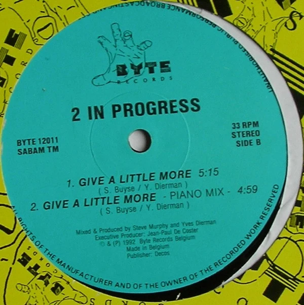 2 In Progress - We Control (12") - Image 2