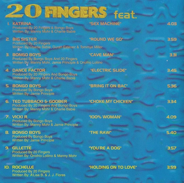 20 Fingers - 20 Fingers (CD, Album) - Image 3
