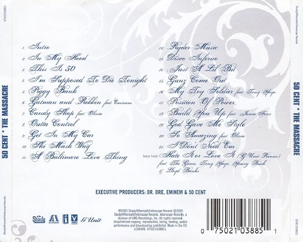 50 Cent - The Massacre (CD, Album) - Image 3