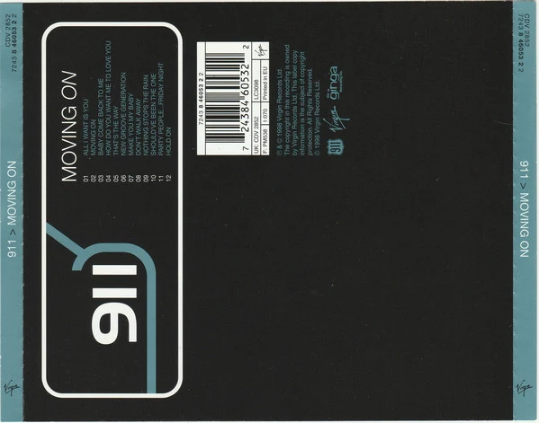 911 (4) - Moving On (CD, Album, Swi) - Image 2