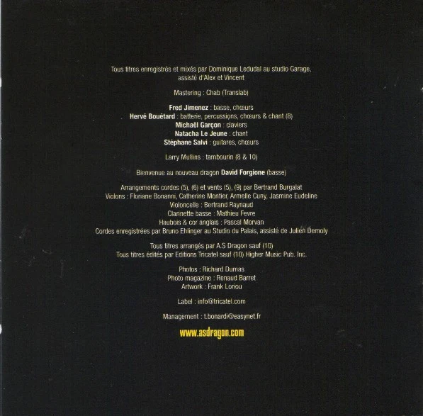 A.S Dragon - Spanked (CD) - Image 4