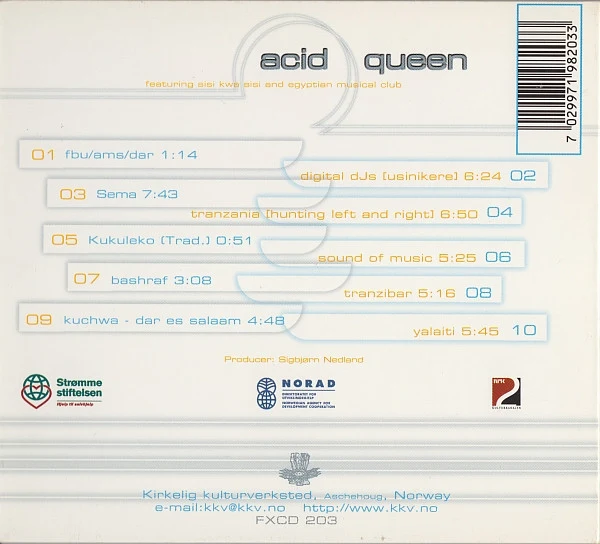 Acid Queen - Tranzania (CD, Album) - Image 2