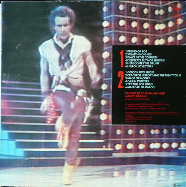 Adam Ant - Friend Or Foe (LP, Album) - Image 2