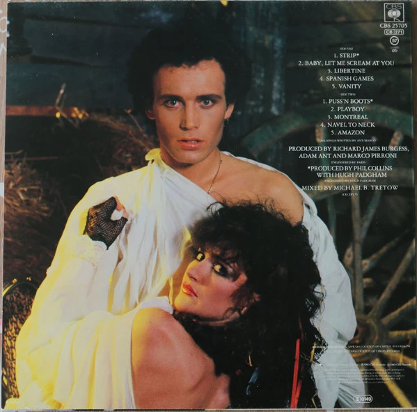 Adam Ant - Strip (LP, Album) - Image 5