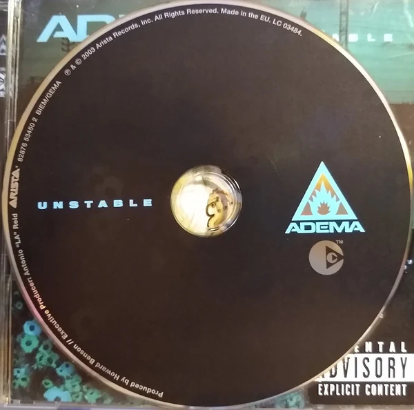 Adema - Unstable (CD, Enh) - Image 3