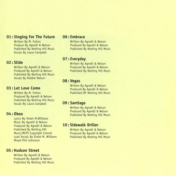 Agnelli & Nelson - Hudson St. (CD, Album) - Image 4