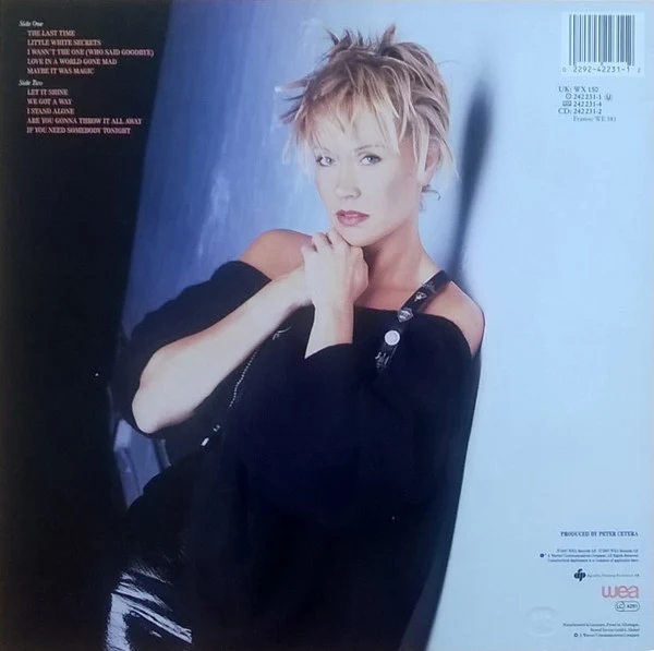 Agnetha Fältskog - I Stand Alone (LP, Album) - Image 2