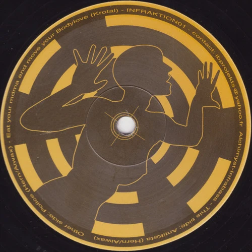 Aïwax & Hern / Krotal - Infraktion (12") - Image 2