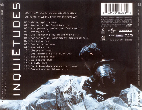 Alexandre Desplat - Inquiétudes (CD, Album) - Image 3