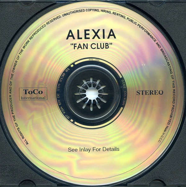 Alexia - Fan Club (CD, Album) - Image 3