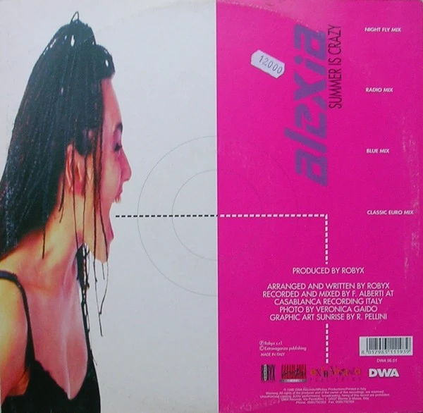 Alexia - Summer Is Crazy (12", Maxi) - Image 2