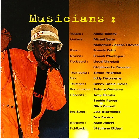 Alpha Blondy - Paris Bercy (CD) - Image 2