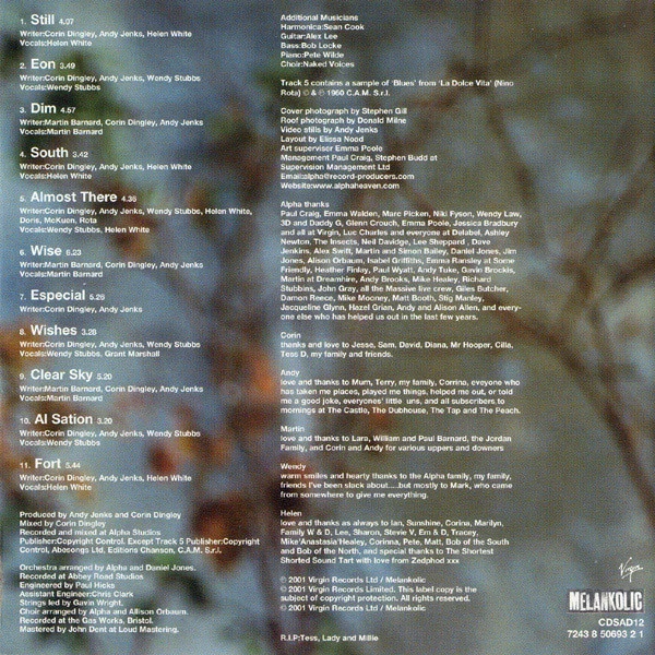 Alpha - The Impossible Thrill (CD, Album) - Image 4
