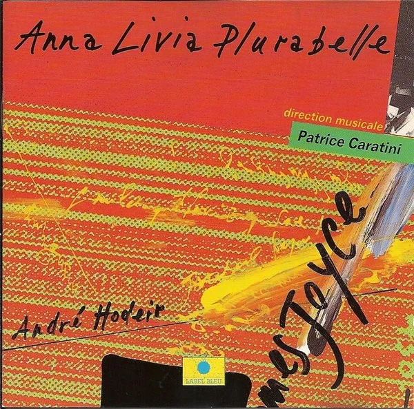 André Hodeir - Anna Livia Plurabelle (CD, Album, RE)