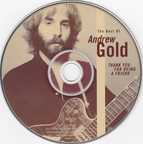 Andrew Gold - Thank You For Being A Friend: The Best Of Andrew Gold (CD, Comp) - Image 3