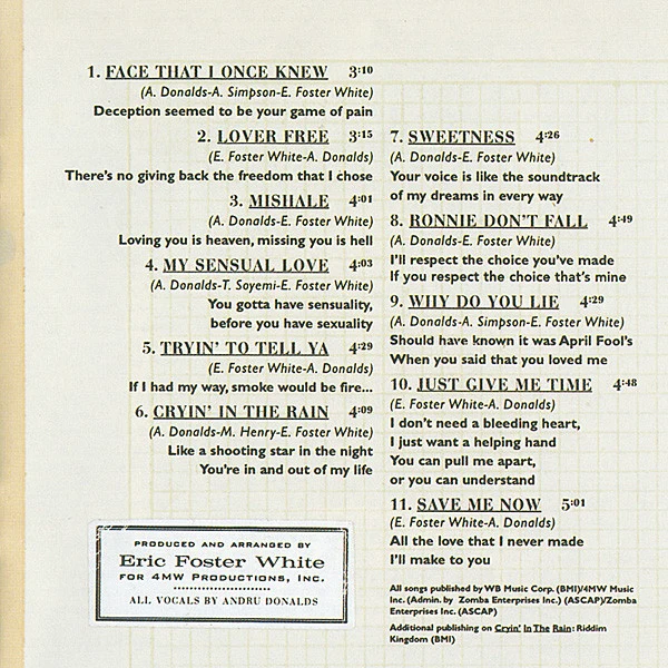 Andru Donalds - Andru Donalds (CD, Album) - Image 3