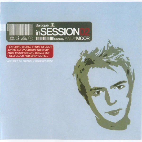 Andy Moor - Baroque In Session 02 (CD, Shape, Mixed + CD, Comp)