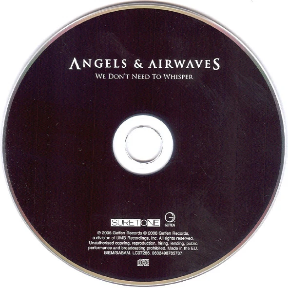 Angels & Airwaves - We Don't Need To Whisper (CD, Album) - Image 3