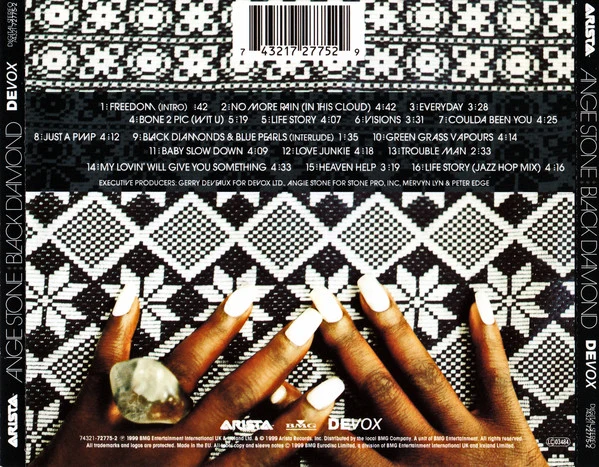 Angie Stone - Black Diamond (CD, Album) - Image 2