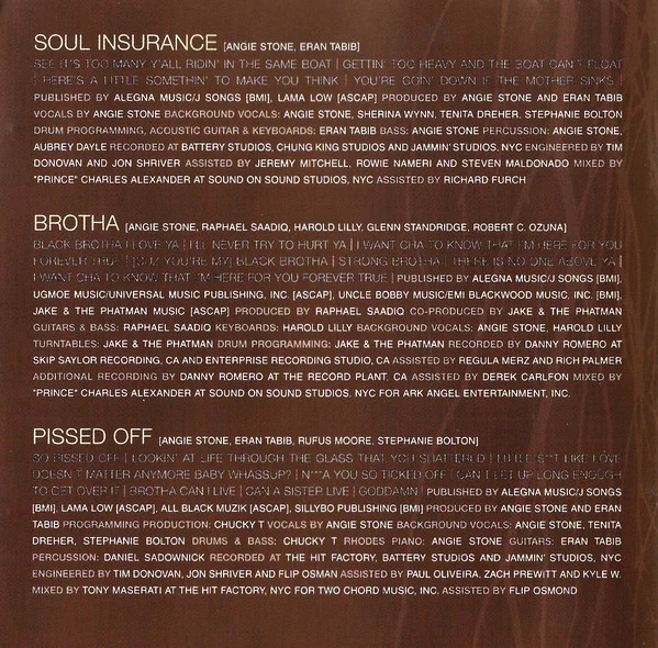 Angie Stone - Mahogany Soul (CD, Album) - Image 5