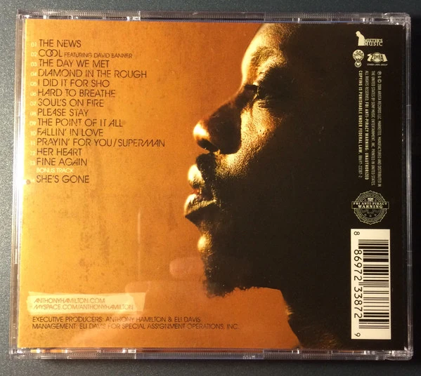 Anthony Hamilton - The Point Of It All (CD, Album) - Image 3