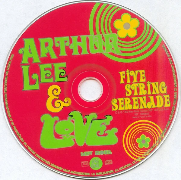 Arthur Lee & Love - Five String Serenade (CD, Album, RE) - Image 3