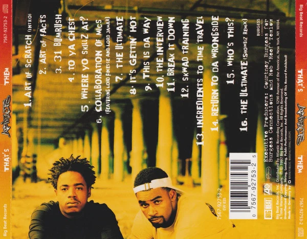 Artifacts - That's Them (CD, Album) - Image 2