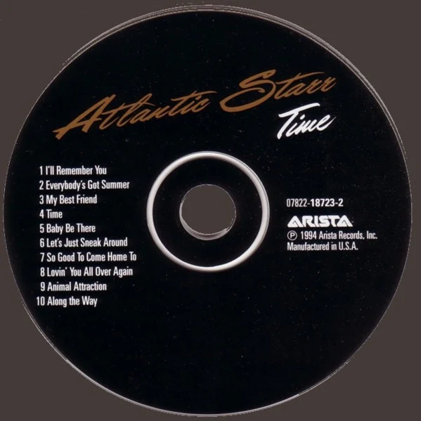 Atlantic Starr - Time (CD, Album) - Image 3