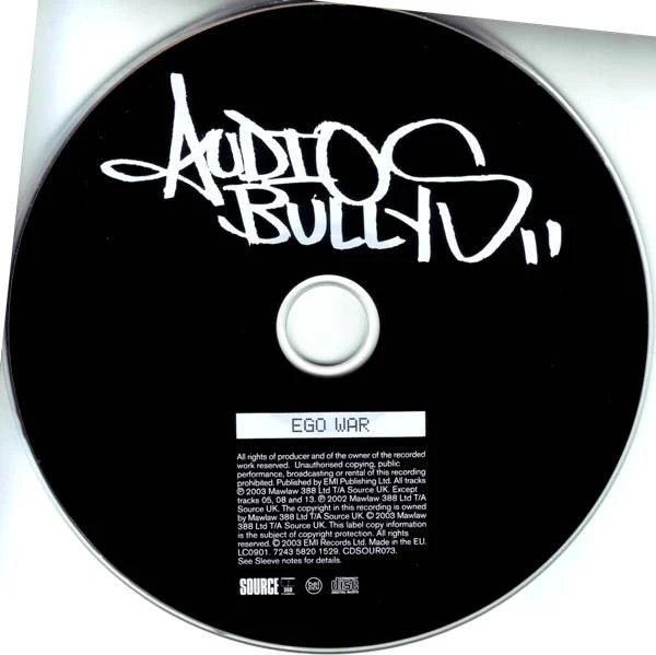 Audio Bullys - Ego War (CD, Album) - Image 3