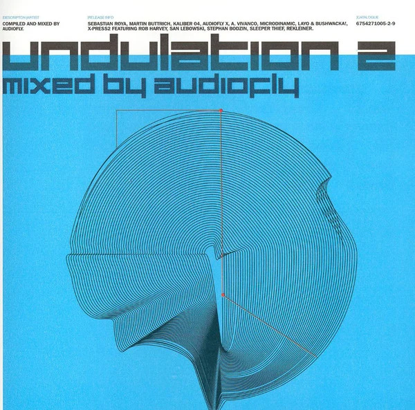 Audiofly - Undulation 2 (CD, Comp, Mixed)