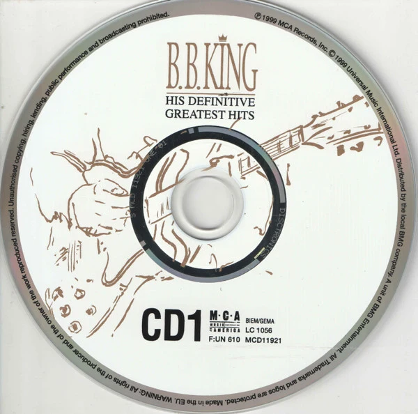 B.B. King - His Definitive Greatest Hits (2xCD, Comp) - Image 5