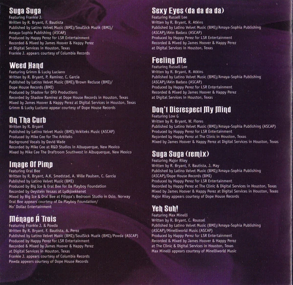 Baby Bash - Tha Smokin' Nephew (Screwed & Chopped) (CD, Album) - Image 4