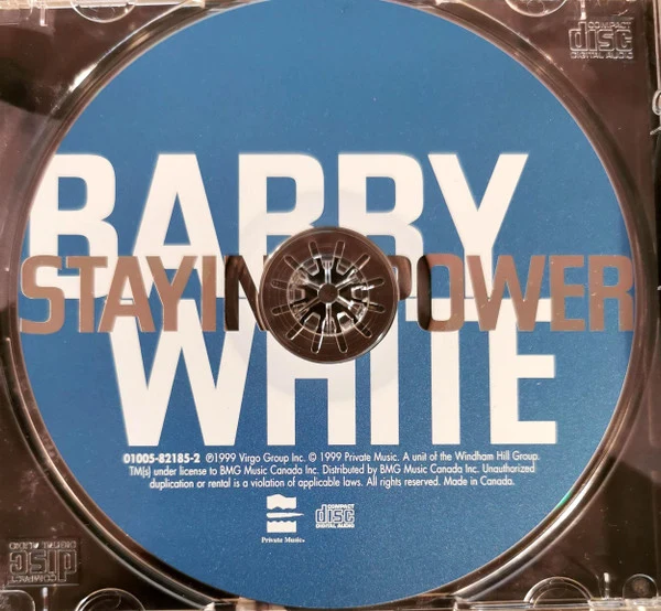 Barry White - Staying Power (CD, Album) - Image 3