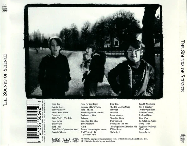 Beastie Boys - Anthology: The Sounds Of Science (2xCD, Comp) - Image 3