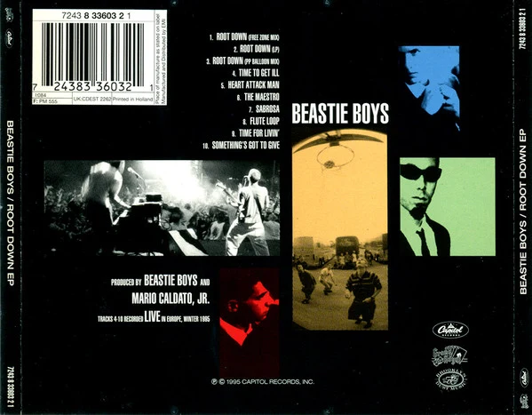 Beastie Boys - Root Down EP (CD, EP) - Image 2