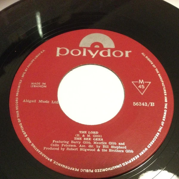Bee Gees - Don't Forget To Remember  (7", Single)
