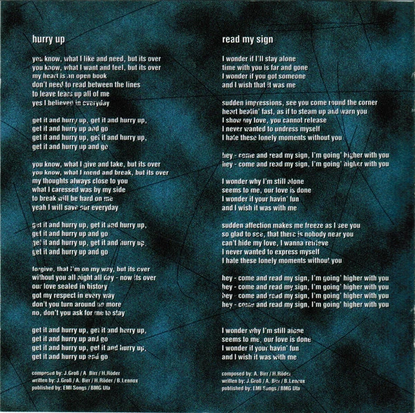 Bell Book & Candle - Read My Sign (CD, Album) - Image 4