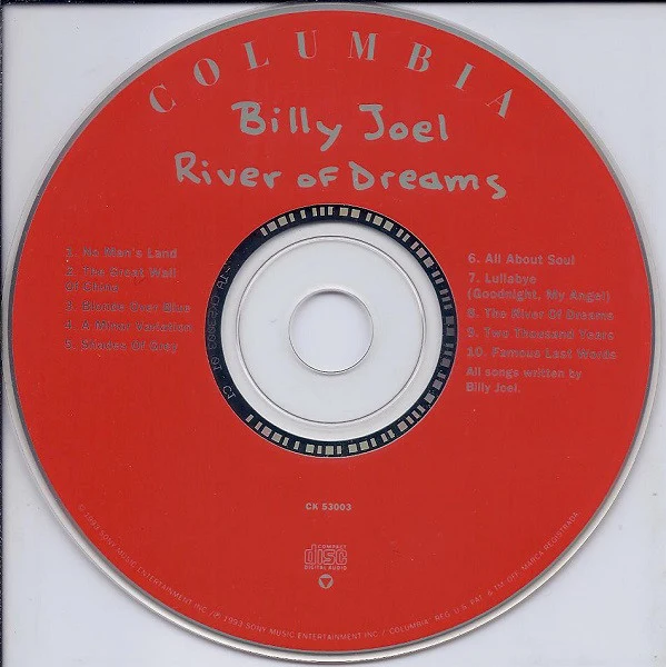 Billy Joel - River Of Dreams (CD, Album, Pit) - Image 3