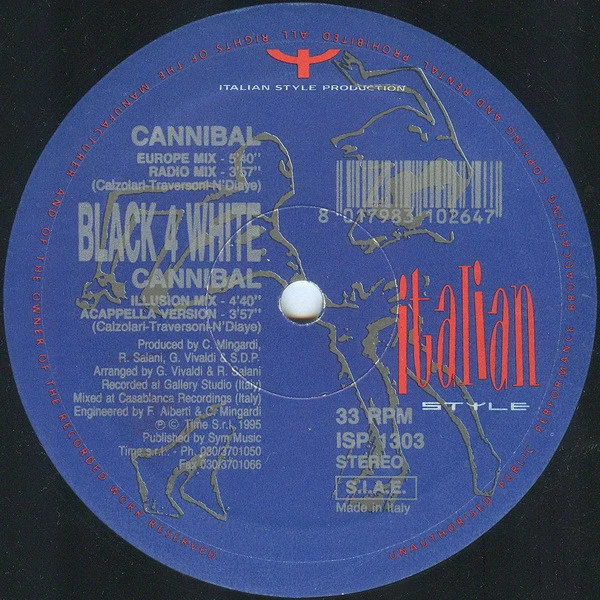 Black 4 White - Cannibal (12") - Image 3