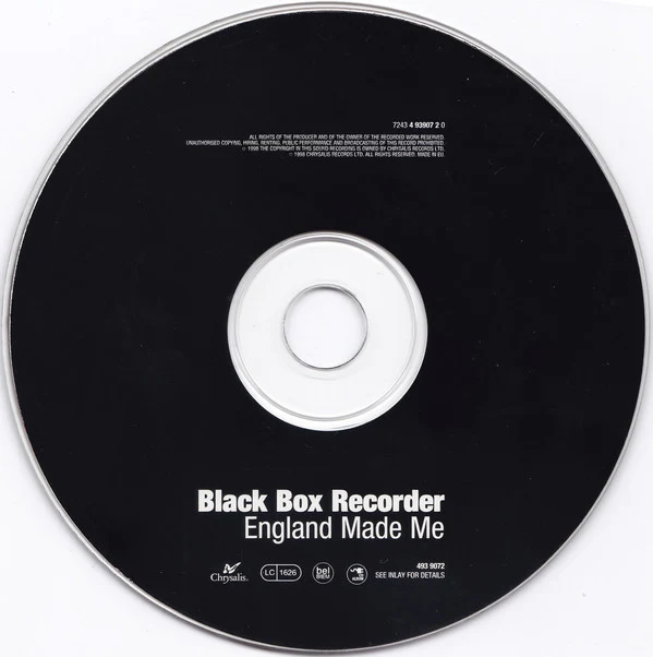 Black Box Recorder - England Made Me (CD, Album) - Image 3