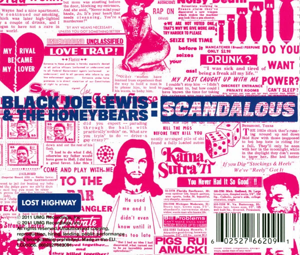 Black Joe Lewis & The Honeybears - Scandalous (CD, Album) - Image 3