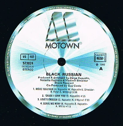 Black Russian (5) - Black Russian (LP, Album) - Image 2