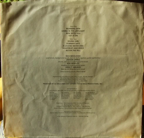 Blackfoot - Vertical Smiles (LP, Album) - Image 5