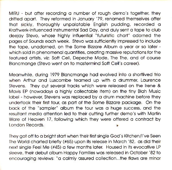 Blancmange - Best Of Blancmange (CD, Comp) - Image 5
