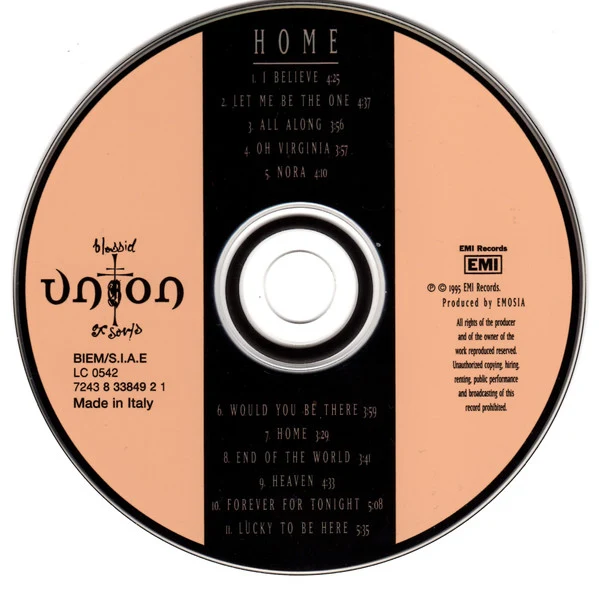 Blessid Union Of Souls - Home (CD, Album) - Image 3