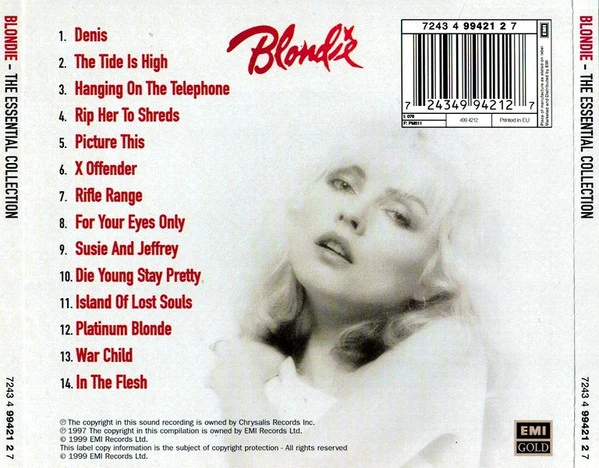 Blondie - The Essential Collection (CD, Comp, RE) - Image 2