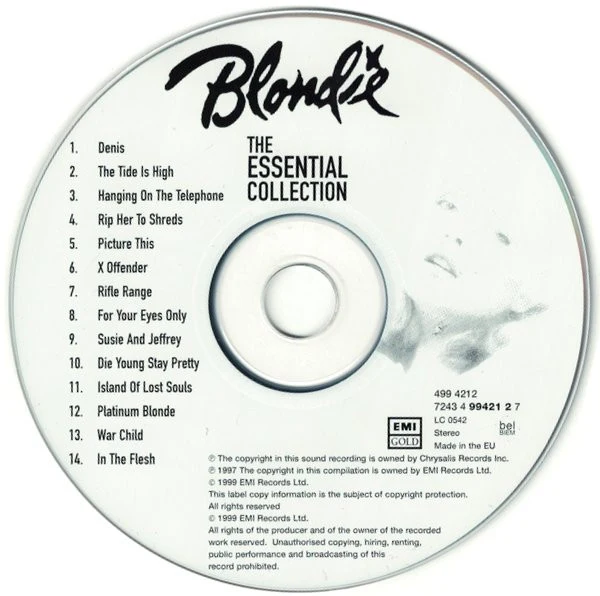 Blondie - The Essential Collection (CD, Comp, RE) - Image 3