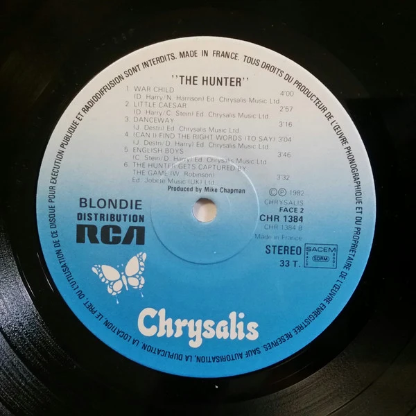 Blondie - The Hunter (LP, Album) - Image 4