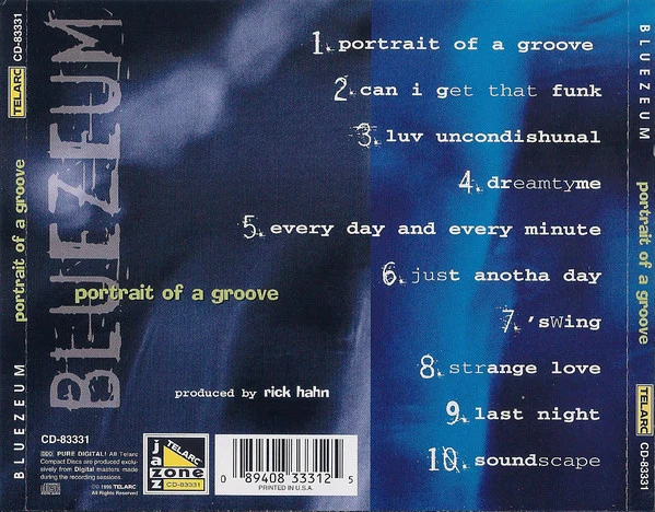 Bluezeum - Portrait Of A Groove (CD, Album) - Image 2
